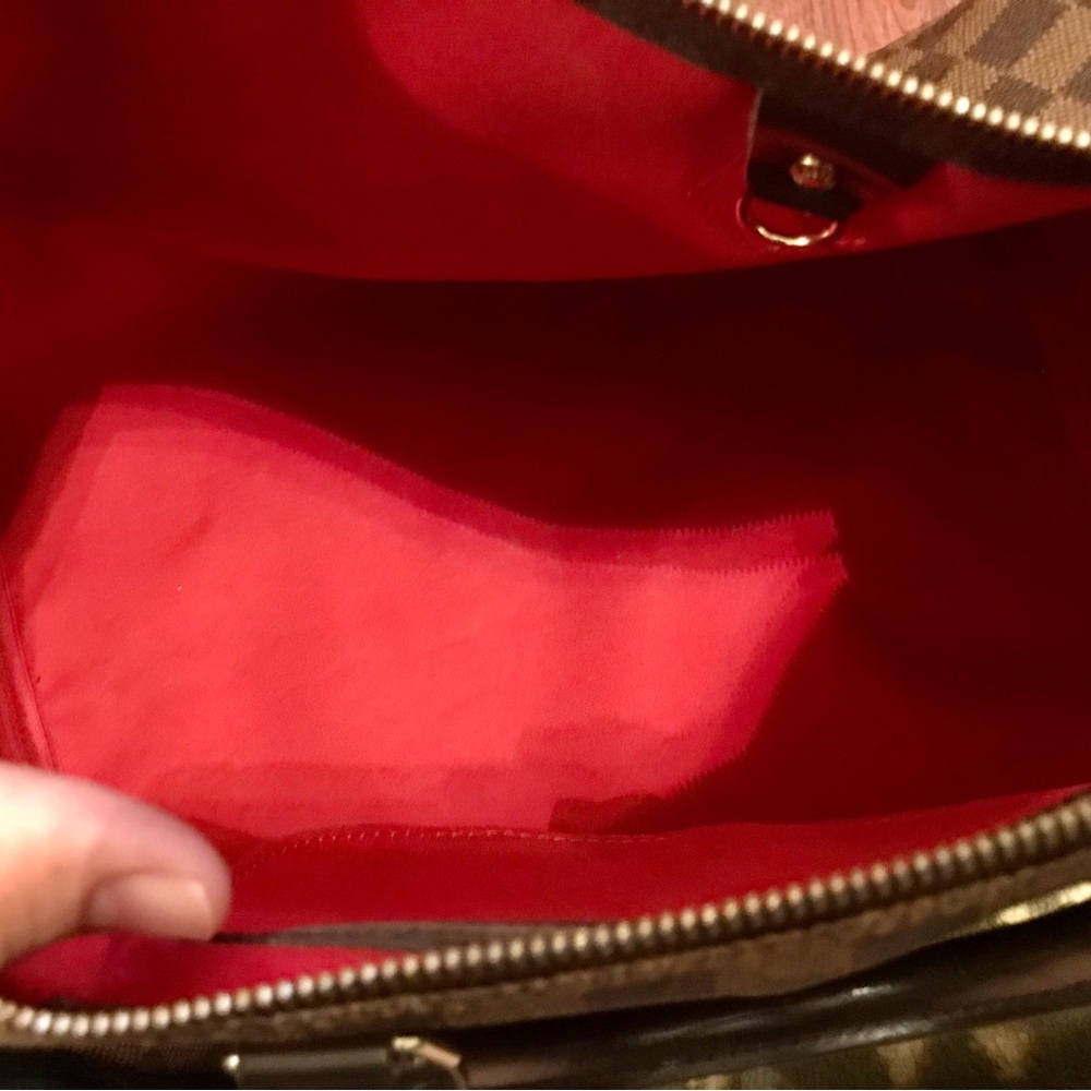 LOUIS VUITTON Damier Canvas Speedy 35 Bag - Picture 3 of 8